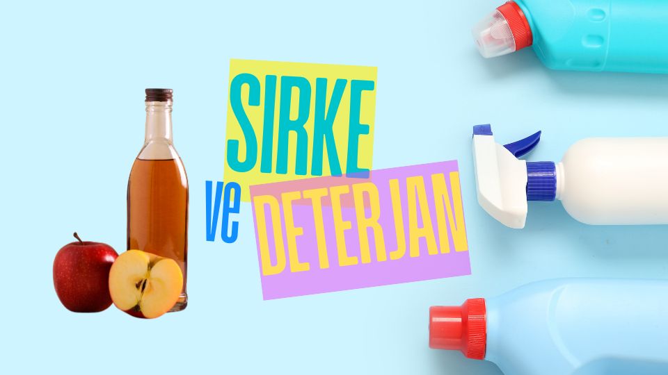 sirke ve deterjan